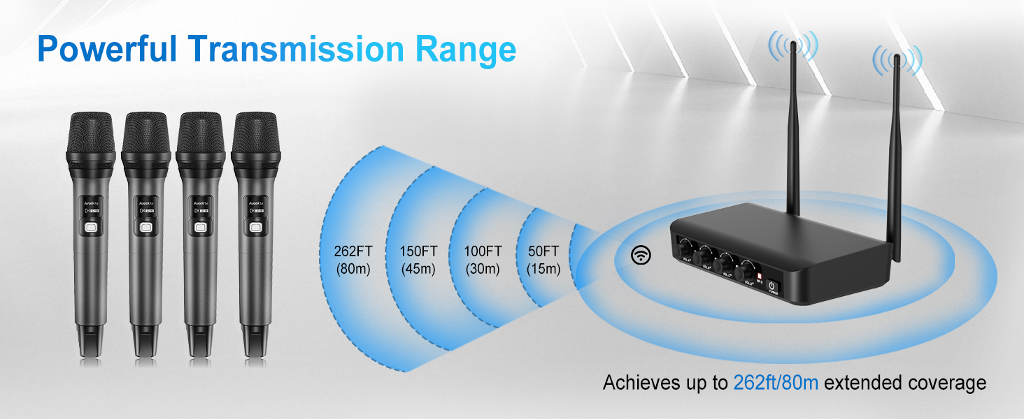 Powerful Transmission Range