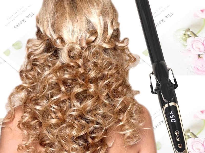 1.25 inch curling iron,long barrel curling iron,curling iron 1 1/4 inch