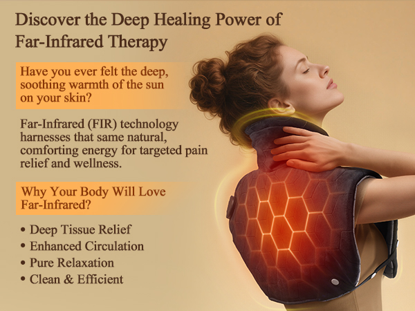 heating pad for shoulders and neck