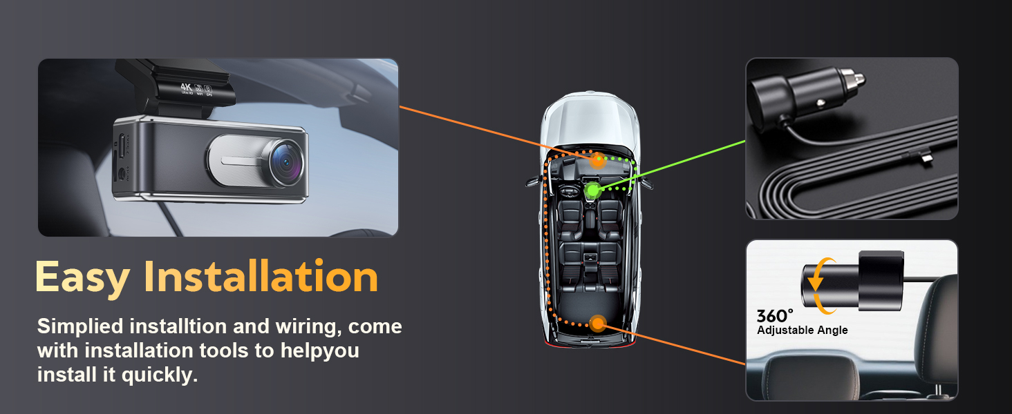 dash cam front and rear