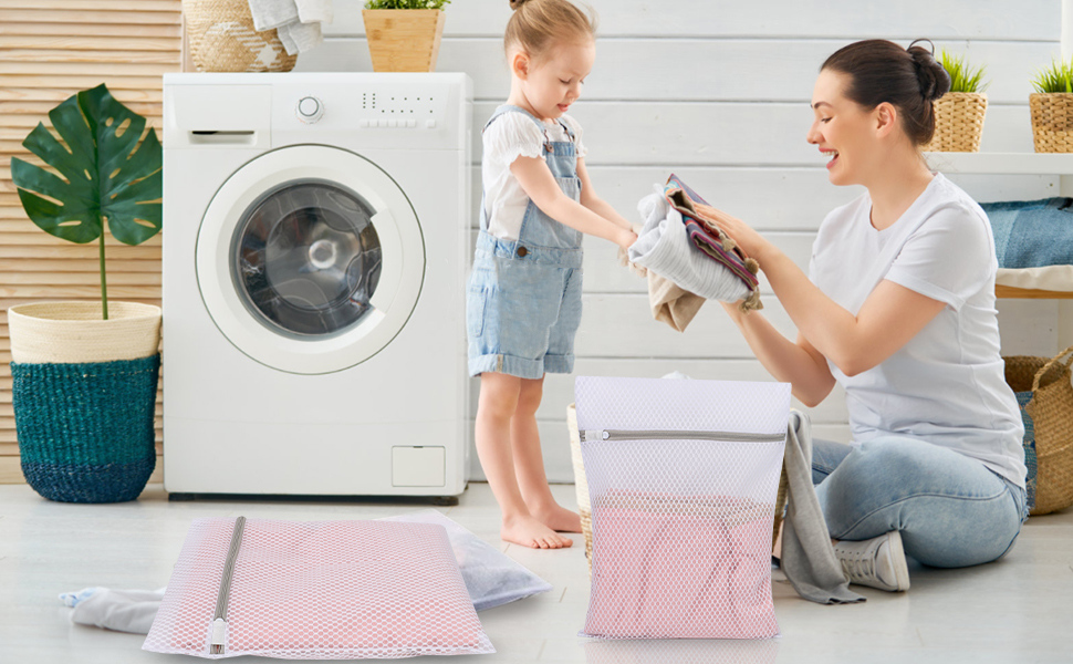 mesh laundry bag