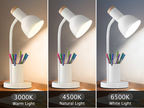 3 color modes led table lamp for home