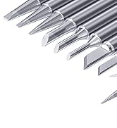 HANGLIFE T18 Soldering Iron Tips for Hakko FX-888D FX-888 FX8801 FX-600, and More Soldering Stati...