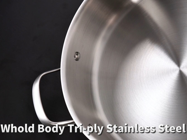 Whole Body Tri-Ply Stainless Steel 