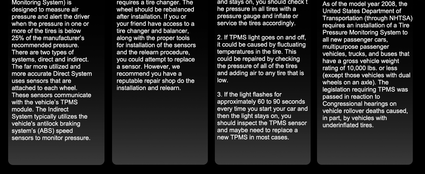 Tire Pressure Sensor