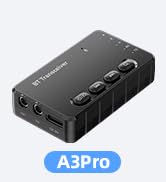 MOREGAX A3Pro Bluetooth 5.2 Receiver Transmitter for TV, Home, Stereo, Support for Connecting 2 A...