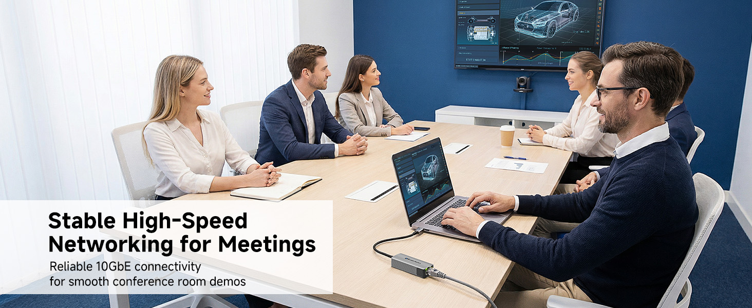 USB C to 10Gb Ethernet Adapter