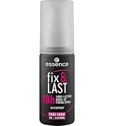 essence | Fix &amp; Last 18H Long-Lasting Makeup Fixing Spray | All-Day Hold &amp; Smudge Proof | Vegan &amp;...