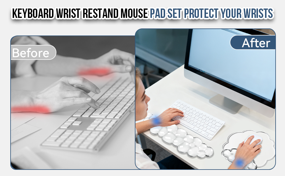 Keyboard Wrist Rest Set