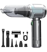 Ecoflick Car Vacuum Cleaner,16000PA High Power Mini Vacuum Cleaner, 7-in-1 Rechargeable Handheld ...