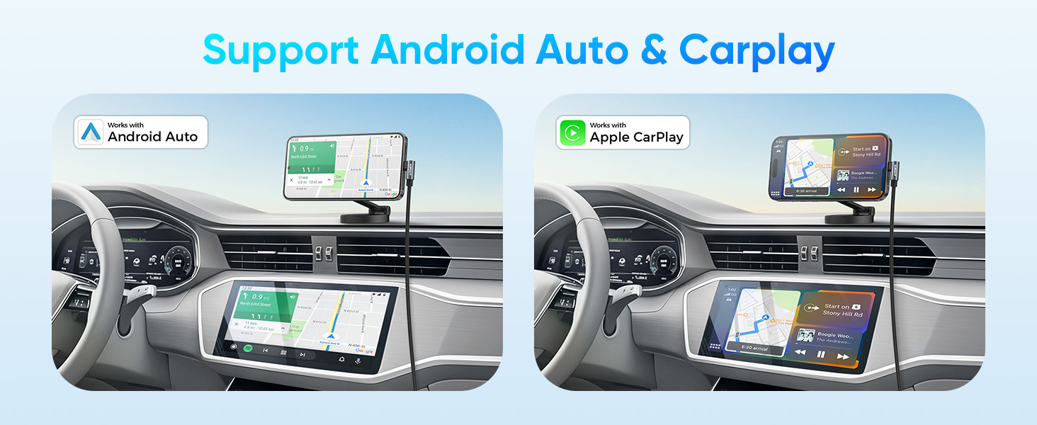 Support Android Auto &amp;amp;amp; Carplay