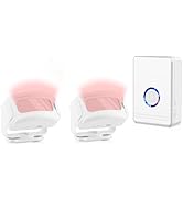 Greencycle Motion Sensor Door Chime for Business,Plug in Doorbell Wireless,48 Ringtones, 5 Levels...