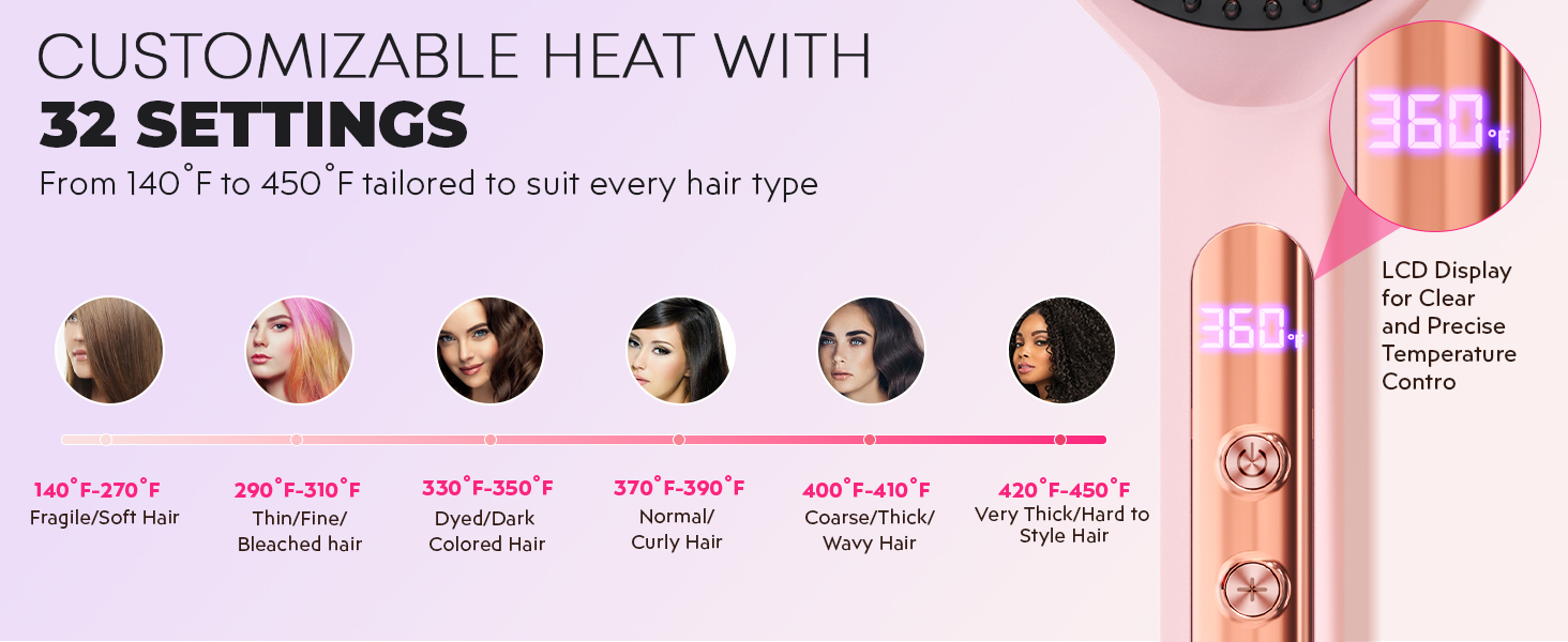 straightening paddle brush