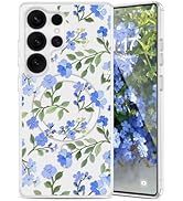 EYZUTAK Magnetic for Samsung Galaxy S26 Ultra Case Flower Case Compatible with MagSafe, Pretty Fl...