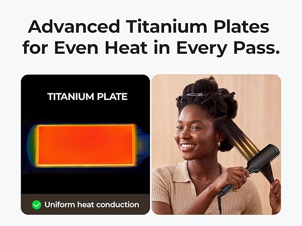 Titanium Hair Straightener