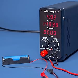 charging a battery with WEP 3005D-III