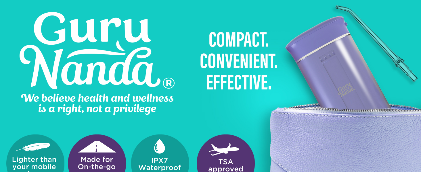 Mini Water Flosser Lavender