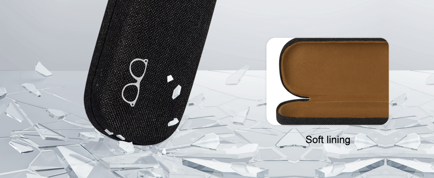 Hard shell glasses case