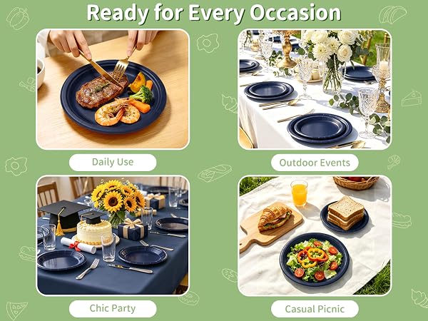 disposable plates
