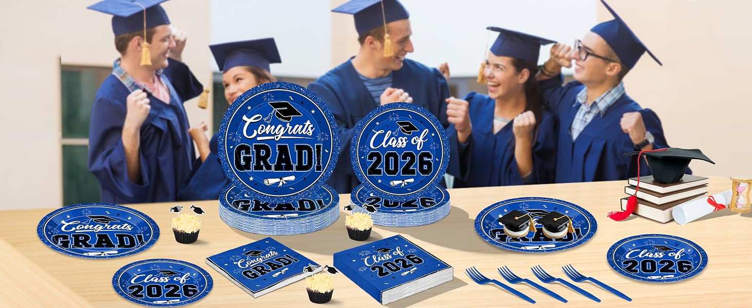 Graduation Party Supplies Set