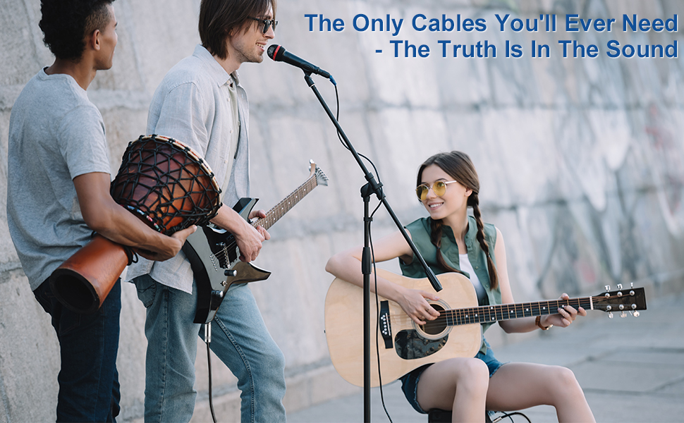 guitar cord guitar cable 15 ft amp cable