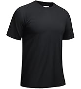 TACVASEN Men's Rash Guard Short Sleeve Swim Shirt UPF 50+ Sun Protection Shirts Breathable Quick ...
