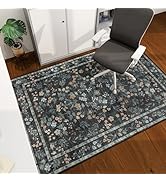 chakme Office Chair Mat for Hardwood Floor, 60"x45" Desk Chair Mat for ?Low Pile Carpet, Easy Gli...