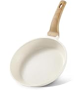 CAROTE Non Stick Frying Pans,Nonstick Granite Fry Pan Egg Pan Omelet Pans, Stone Cookware Chef's ...