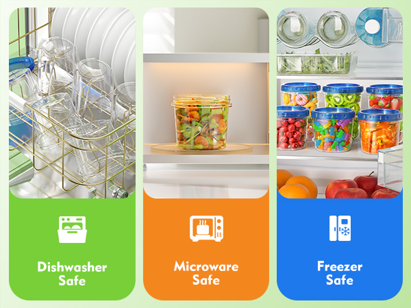 freezer safe food storage containers