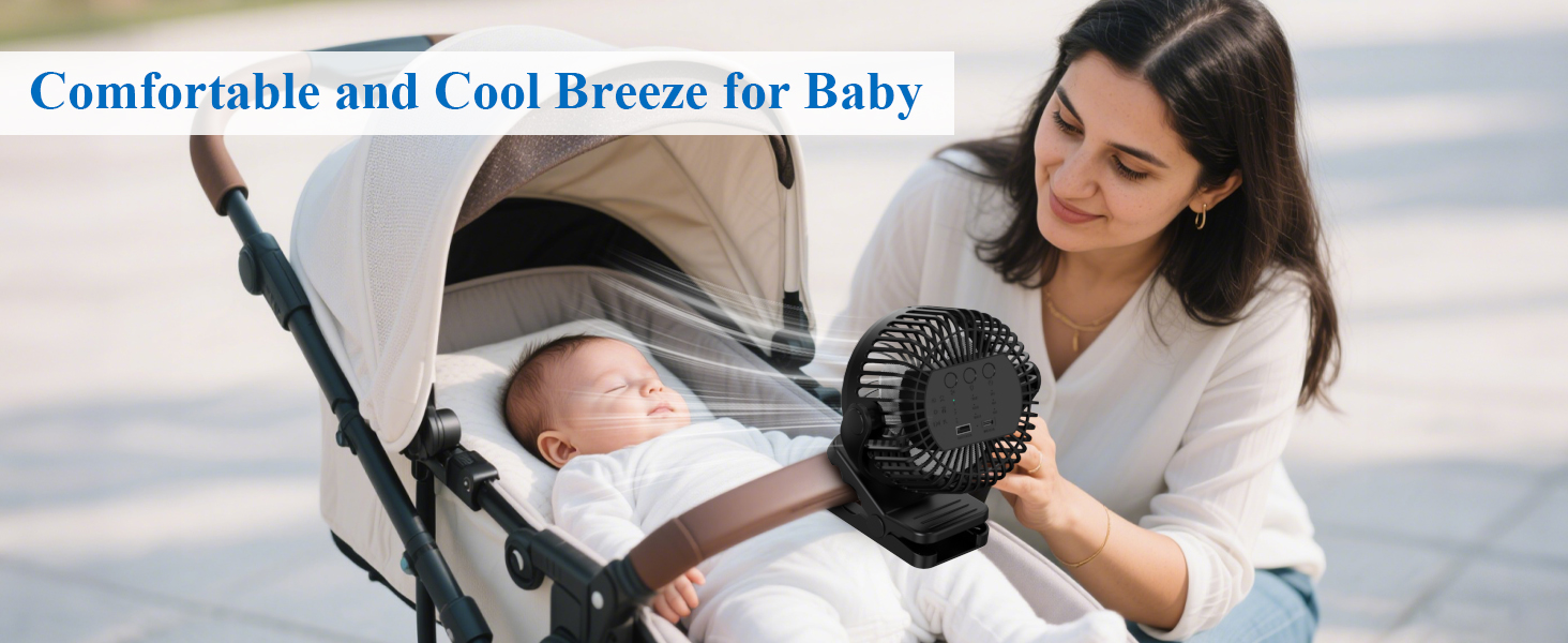 Clip fan, desk fan remote control fan