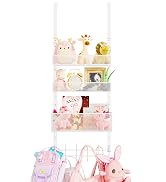 over the door hooks with basket