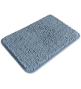 PureSwan Small Bathroom Rug 12"x18" – Washable and Absorbent Bath Mat, Non Slip, Thick Soft Cheni...