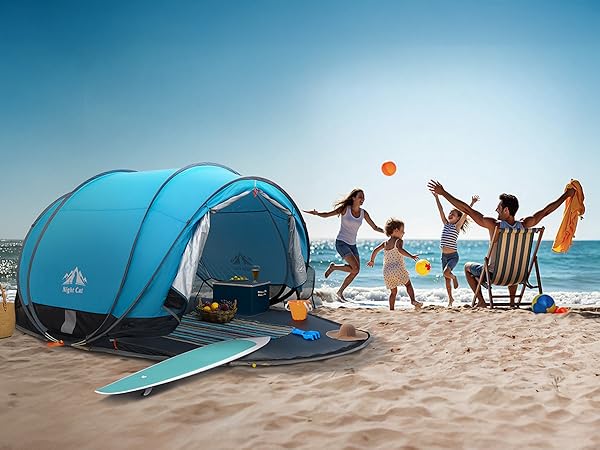 pop up tent beach