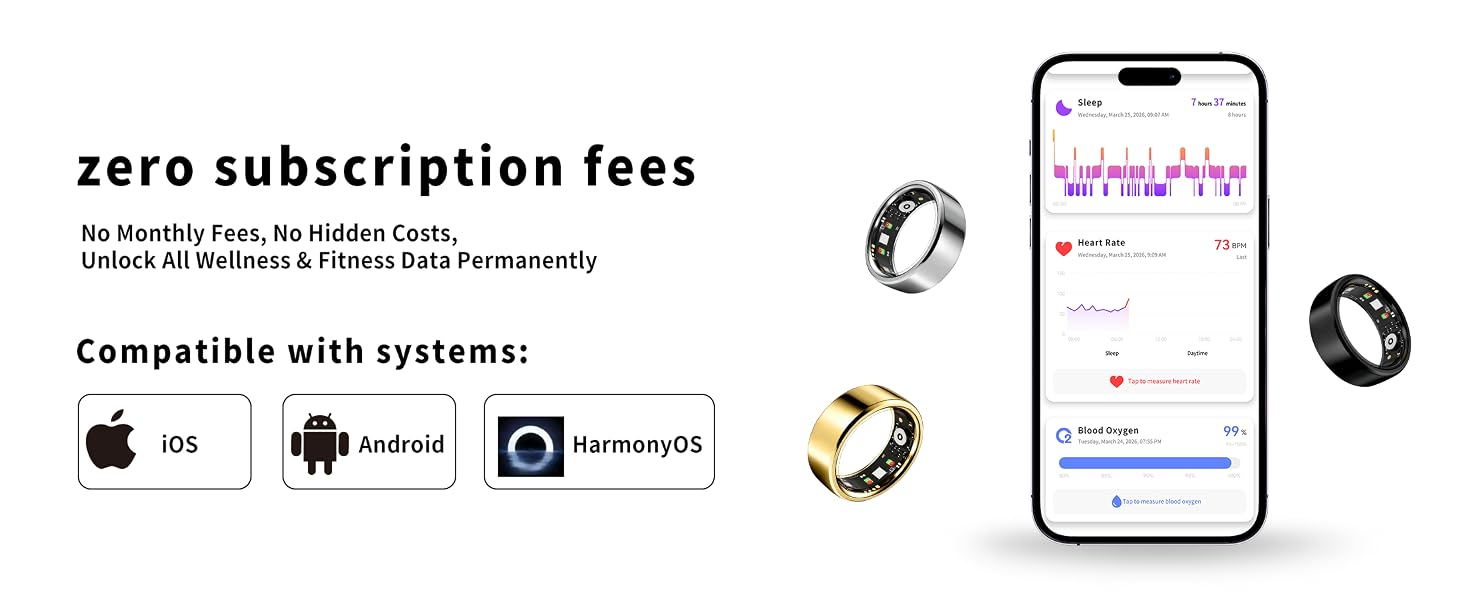 smart ring women fitness health men step tracker sleep anillo inteligente mujer anillos