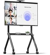 Rolling TV Stand with Wheels for 42-75