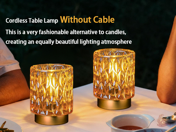 Battery Operated Table Lamp