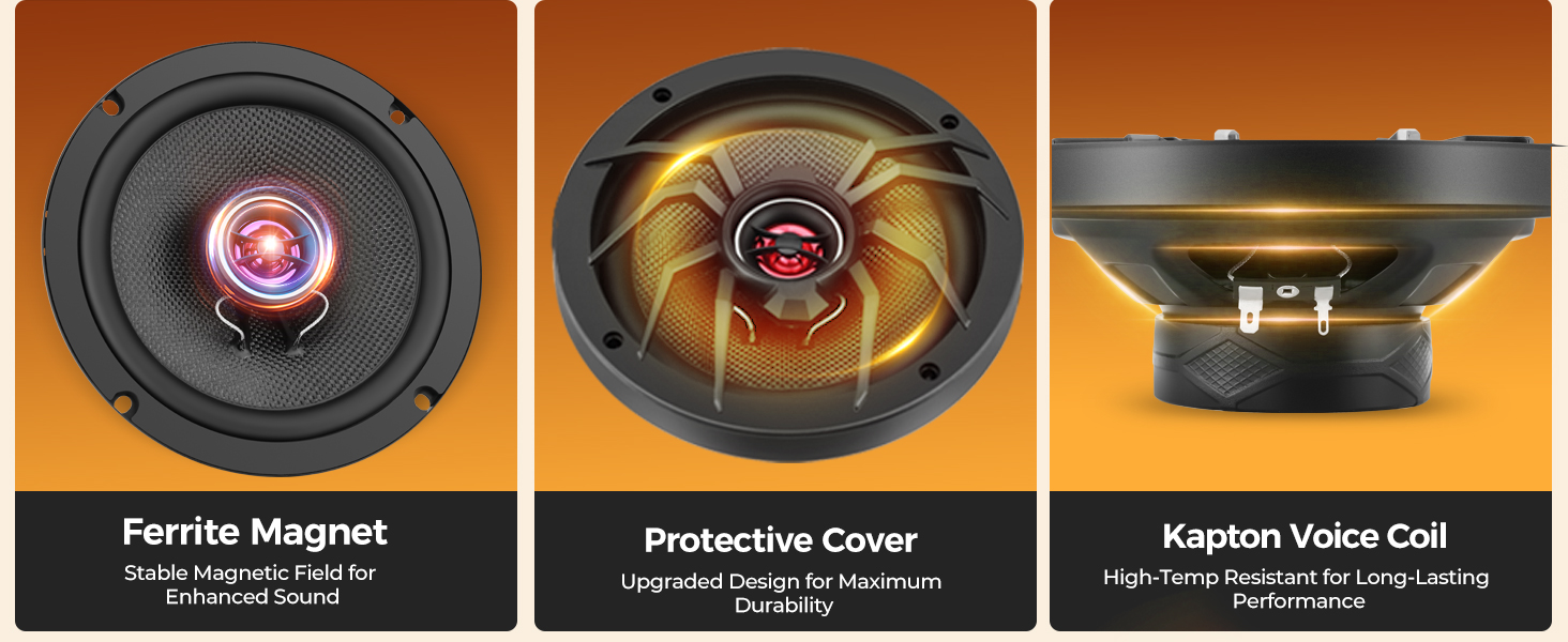 6.5 speakers, car speakers, 6.5 inch car speakers, 6.5 door speakers, 6.5 car speakers