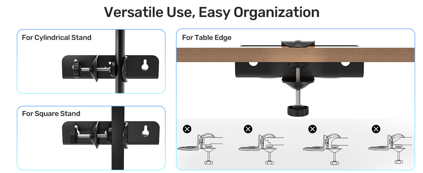 microphone holder - versatile use