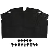 Car Hood Insulation Pad 1296802025 Hood Insulation Mat Heat Shield Sound Deadening Hood Heat Line...