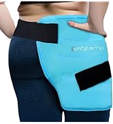 Comfytemp Large Hip Ice Pack Wrap for Sciatica, Hip Replacement, Reusable Gel Ice Packs for Injur...