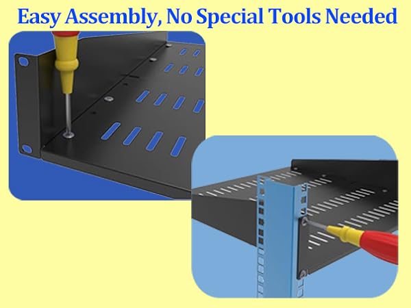 Deep Adjustable Universal Rack Mount Cantilever Tray for 19&amp;#34;