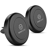 WixGear Magnetic Phone Holder for Car, [2 Pack] Universal Air Vent Magnetic Phone Mount for Car, ...