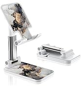 Foldable Phone Stand for Desk,Angle of View Adjustable Cell Phone Stand,Phone Holder for Desk/ipa...
