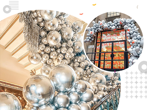 Silver Balloons