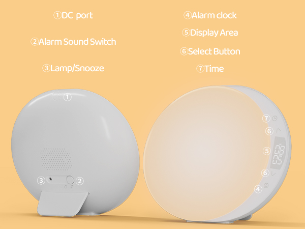 Sunrise Alarm Clock Instructions