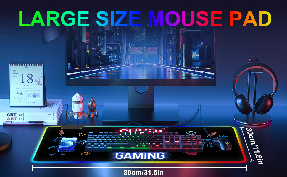 RGB Gaming Mouse Pad
