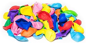 balloons rainbow party colored latex Assorted colors Multicolored Kids Birthday Party Pack helium