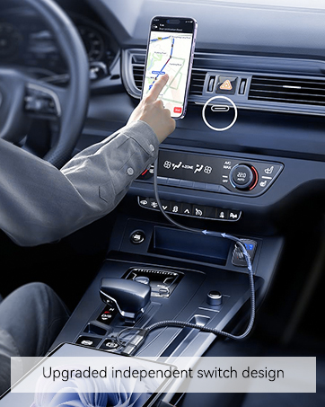 1 to 2 Car Cigarette Lighter Splitter Adapter