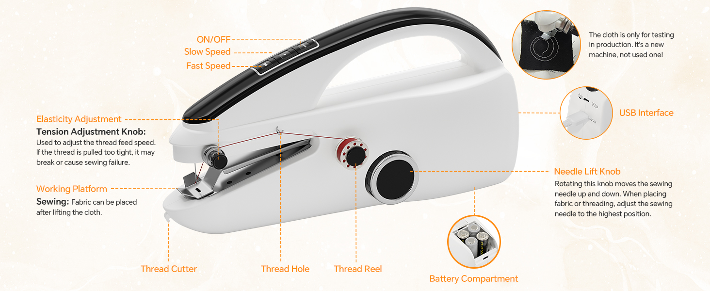 Handheld Sewing Machine