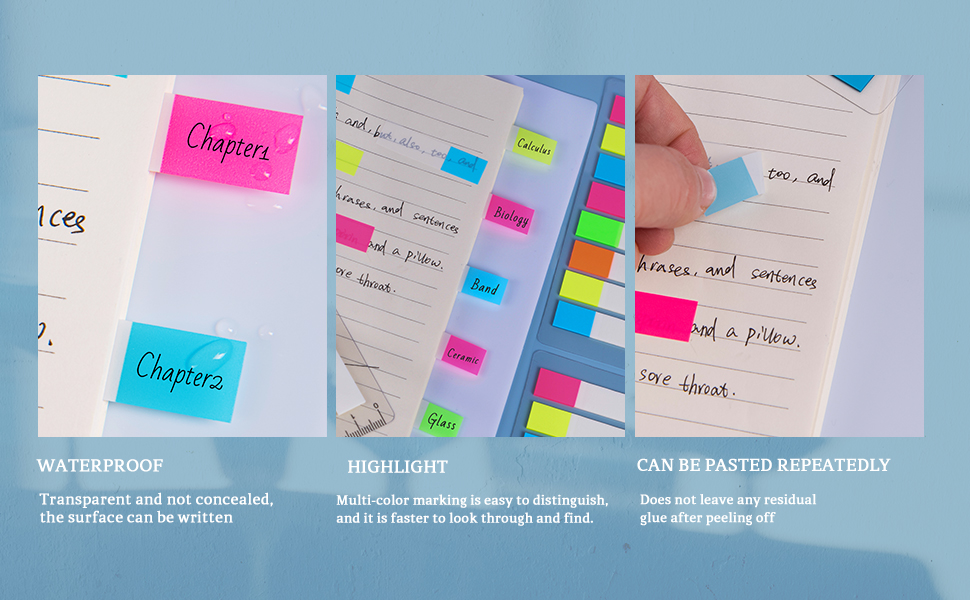 book tabs